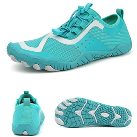 

Aqua Trekking Shoes Men s Water Shoe Quick Dry Wading Shoes Rubber Sole Non-Slip Breathable Swimming Shoes Fitness Beach