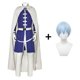 thumbnail image 3 of Disfraz de Anime Sousou No Frieren Himmel para adultos, disfraz de fantasía, uniforme, pantalones, capa, peluca, para Halloween, 3 of 5
