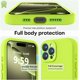 thumbnail image 4 of Funda de Silicona Premium, Forro de Microfibra Suave, para iPhone 16 Pro de 6.3 Pulgadas, Verde Fluorescente, 4 of 7