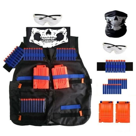 Tactical Vest Kit For Nerf Guns N Strike Elite Series Kids Toys Christmas (Best Nerf Disc Gun)