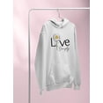 thumbnail image 3 of Live Simply Daisy Hoodie Women -Image by Shutterstock, Female Large, 3 of 4