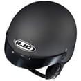 thumbnail image 3 of HJC CS-2N Open Face Motorcycle Helmet Flat Black XL, 3 of 3