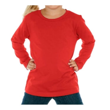 Monag Toddler Long Sleeve Turtleneck Tee - 100% Ring-Spun Cotton, Super Soft