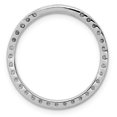 thumbnail image 3 of 14K White Gold Diamond Circle Pendant (0.72Cttw), 3 of 7
