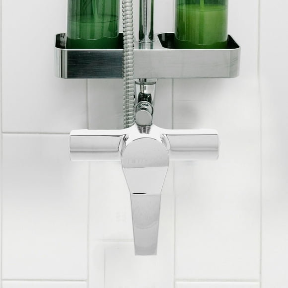 FUEENIRVA Robinet de Baignoire Mural Salle de Bain Argent 1Pcs