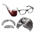 thumbnail image 4 of de disfraz de anciana, peluca de abuela, peluca de , accesorios de vestir para adultos, disfrazarse EstiloB Sunnimix Disfraz de anciana, 4 of 8
