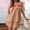 Brown, variant on MAIHAN Womens Two Piece Outfits Spring Outfits for Women Shirt and Short Outfit Cute 2 Piece Outfits for Women Cotton Outfits Sets