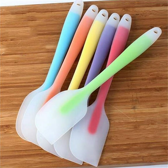 Joernso Silicone Spatula Butter Scraper Cakes Decorating Kitchen Utensils Baking Tools