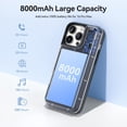 thumbnail image 3 of Carcasa de Batería NEWDERY 8000mAh USB-C para iPhone 16 Pro Max, 3 of 8