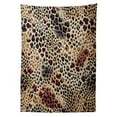 thumbnail image 2 of Ambesonne Leopard Outdoor Tablecloth, Pattern with Heavy Details, 58"x104", Camel Dried Rose, 2 of 2