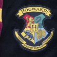 thumbnail image 2 of Peignoir Noir Officiel pour Hommes Harry Potter Blason de Poudlard Adulte, 2 of 7