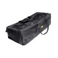 thumbnail image 4 of Bolsa de lona grande para equipo de camping, bolsa de almacenamiento resistente, color negro, bolso de mano portátil, de transporte para tienda de 100 litros, 4 of 8