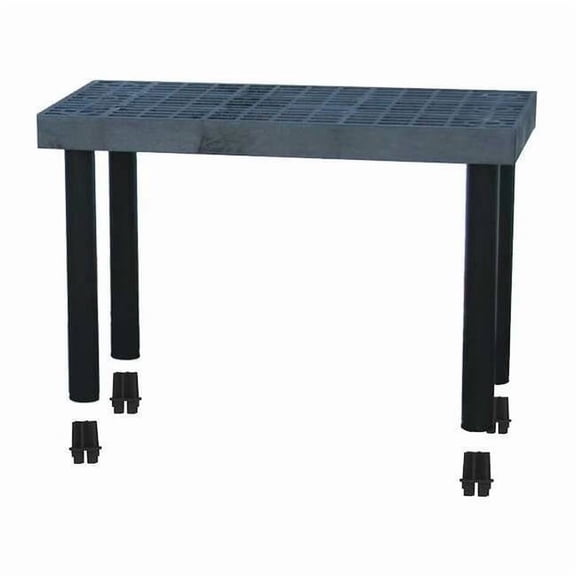 Structural Plastics Plastic Shlving,Open,Add-On,24"H,1 Shelf S3616A