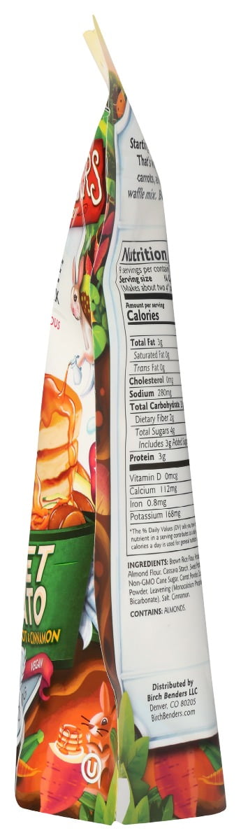 Birch Benders Pancake Mix Sweet Potato 12 oz (Pack of 6)