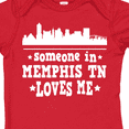 thumbnail image 4 of Inktastic Memphis Tennessee Someone Loves Me Skyline Boys or Girls Baby Bodysuit, 4 of 5