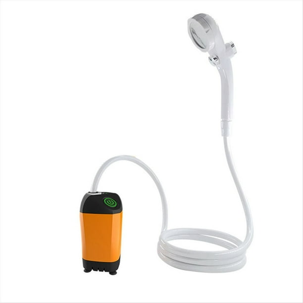 Ducha para Acampar, Ducha Portátil para Ducha Al Aire Libre, Ducha Visible con Temperatura del Agua Cabezales de Ducha Ajustables Manguera