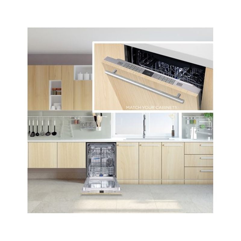 KUCHT Professional 24 in. Stainless Steel Top Control Dishwasher Panel Ready