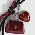 thumbnail image 7 of Heart Tassels Bows Beaded Braided Keychain Bag Charm Korean Styles Bags Pendant for Handbag Purse Backpack Accessories, 7 of 7