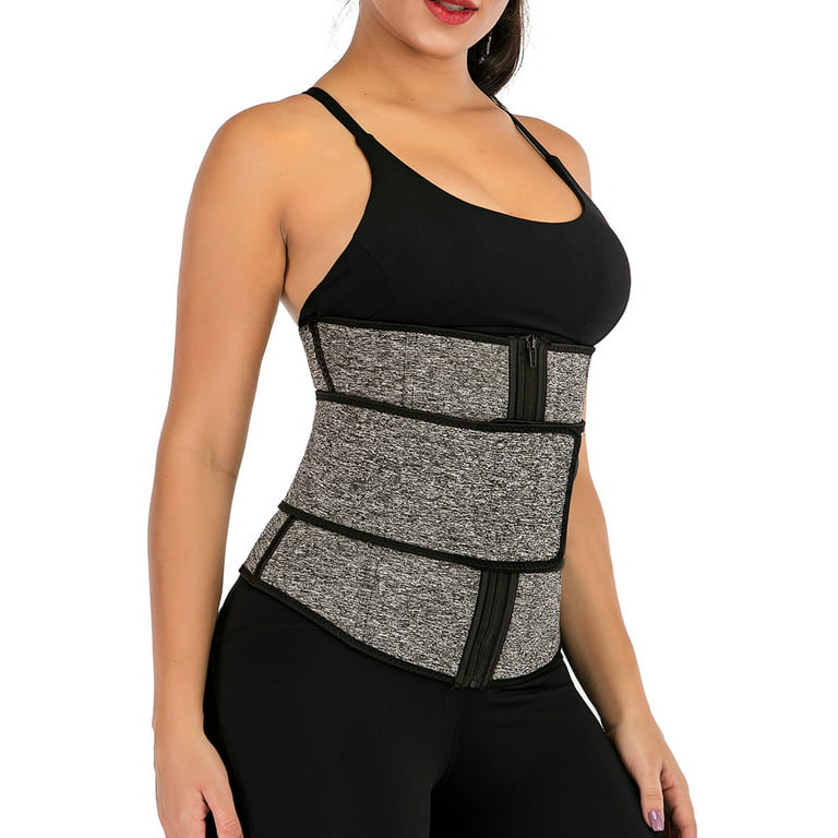 FENOMO Waist Trainer for Women Under Clothes Corset Waist Trainer Wrap  Invisible Wraps for Stomach Free Size Black : : Fashion