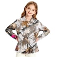 thumbnail image 5 of Abcomgle Girls School Uniform Polo Dress Long Sleeve Pique Polo Shirt with Collar Camouflage Button Up Girls Uniform Shirts Moisture-Wicking Lightweight Girls Golf Shirt, 5 of 7