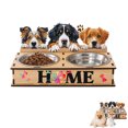 thumbnail image 2 of Art Dog Pintura Diamantes Tazón Comida Con Soporte para Pequeños, 2 of 9