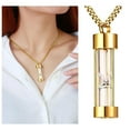 thumbnail image 6 of Pendants ,Teardrop Cremation Jewelry, Stainless Steel Hourglass Necklace, Urn Necklaces, for Memorial Women -, 6 of 6