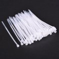 thumbnail image 2 of Unique Bargains Nylon Cable Ties 4-Inch Self-Locking Zip Ties 0.12-Inch Width White 150pcs, 2 of 4