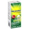 Nicorette Nicotine Coated Gum to Stop Smoking, 4mg, Fresh Mint Flavor - 40 Count