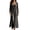 Gray, variant on Velour Crewneck Dress For Women Long Sleeve Loungewear Maxi Dresses Fall Casual Loose Soft Daily Dress, S-XXL