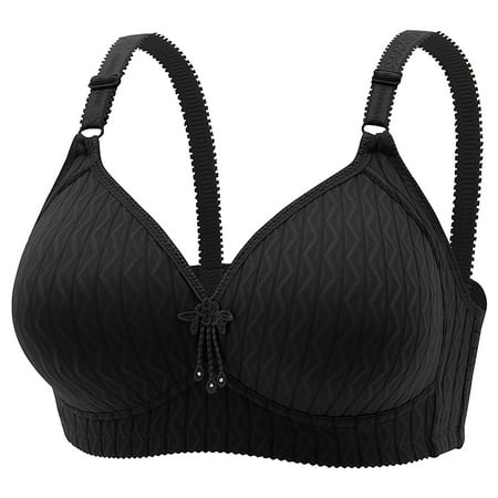 CAICJ98 Women S Lingerie Fashion Womens Comfortable Breathable Vest Bra Underwears Sexy Underwears 50 Black