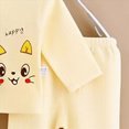 thumbnail image 5 of CAUYDY Infant Girls Outfits Preemie Boys Clothes Newborn Layette 2 Long Sleeve Shirt + Warm Hat + 2 Pants + Bib + Bellyband 7Pcs Cotton Set Fall Winter Sizes 0-3 Months,Light Yellow, 5 of 5