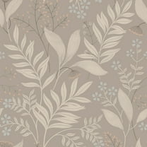 NuWallpaper Amanda Taupe Peel and Stick Wallpaper