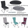 thumbnail image 2 of tssuouriy 6pcs Polyester Wide Application Elastic Chair Cover For Versatile And Chairs Stretch Chair Slipcover, 2 of 6