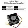 thumbnail image 2 of Para nano ventilador de refrigeración de 5 V, 4 pines a prueba de reversa, ajuste de velocidad PWM, aire de refrigeración potente, 2 of 6