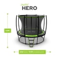 thumbnail image 3 of JumpFlex HERO 10' Trampoline Outdoor Activity Set with SMARTSHADE Canopy Cover, 3 of 10
