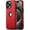 Red, variant on AIOVETEAB Compatible with iPhone 15 Pro Max Case Premium Leather TPU Hybrid Case Cover,Brown