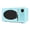 Aqua, variant on Nostalgia 0.7 cu ft Retro Microwave Oven, 700W Countertop Microwave Oven with 8 Auto Cook Programs, Aqua