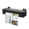 thumbnail image 6 of HP DesignJet T230 24" Wireless Large Format Color Thermal Inkjet Plotter Printer, 2025 Edition, Bundle with Stand, Sheet Feeder and Matte Bond Inkjet Paper Roll, 6 of 7