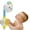 白色, variant on Cute swimming spray cloud flower shower toys, baby bath toys, suitable for children to play with water toys