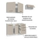 thumbnail image 4 of Cocina Integral MADESA 180cm Blanco Crema Agata, 4 of 8