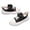 Black, variant on Otqutp Baby Flat Sandals Spring Summer New Leather Rubber Sole Non Slip Children's Casual Sports Shoes for 5 to 13 Years