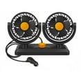 thumbnail image 5 of Car Fan Cooling 5V 12V 24V Car Fan Dual Head Usb Car Fan 2 Speeds Double Fan, 5 of 7