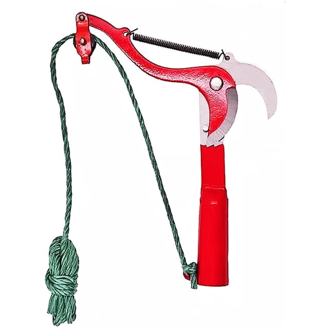 Recortadora de ramas, podadora de pértiga, tijeras para plantas y cortadores de frutas para poda elevada Juego de herramientas de jardinería de alto alcance