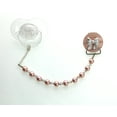 thumbnail image 2 of Bow with Pearls & Crystals Pacifier Clip, 2 of 2