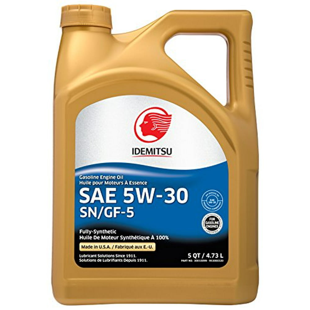 Idemitsu 30010099-95300C020 Full Synthetic 5W-30 Engine Oil (SN/GF-5-5
