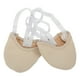 thumbnail image 2 of BRIGHTFUFU Zapato de baile elástico de media suela para mujer, ejercicio suave, zapatos de gimnasia rítmica, zapatillas, zapatos antideslizantes para danza del vientre para adultos (color de piel, S), 2 of 7
