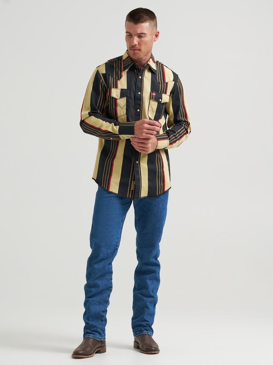 Wrangler® x Coors® Brushpopper Cowboy Cut Workshirt