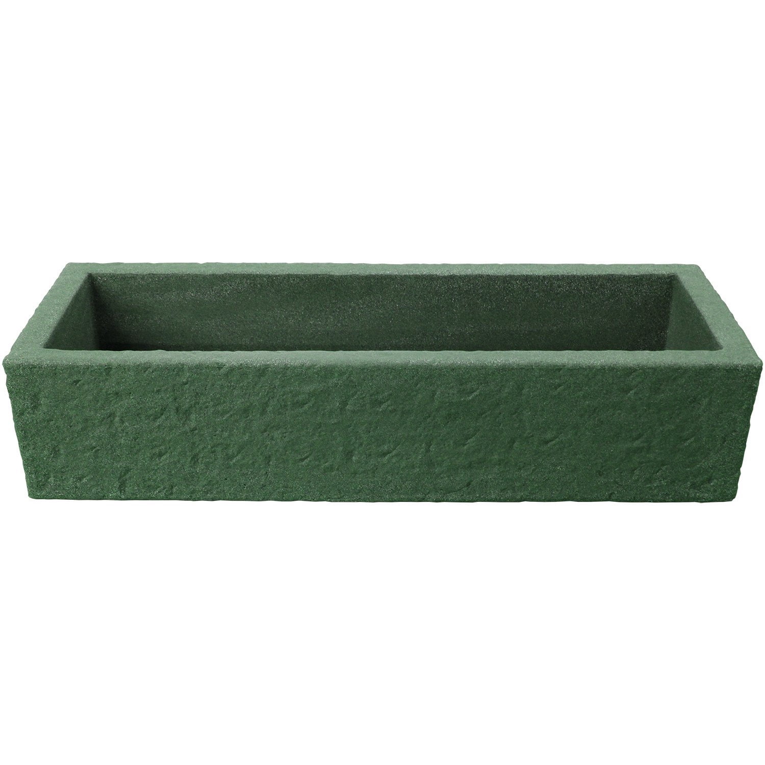 30" Window Planter - Jade Green Granite