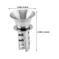 thumbnail image 2 of unbranded 2Ud Exprimidor Manual De Acero Inoxidable Con Boquilla Para Jugo Directo Ideal Para Casa Y Tiendas, 2 of 8