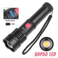 thumbnail image 2 of USB Rechargeable LED Flashlight 3000 Lumens Zoomable Torch Ultra, 2 of 4